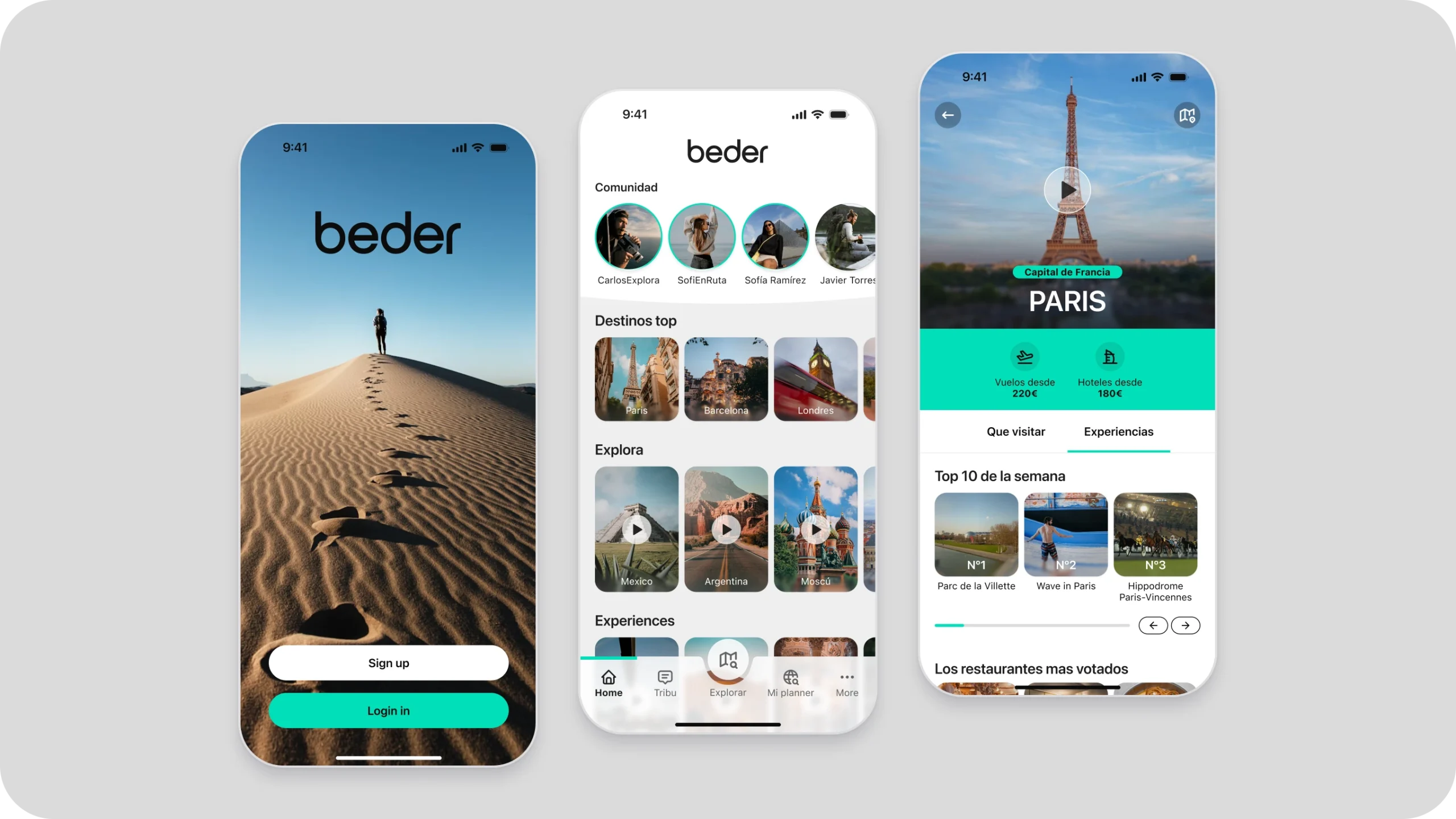 Ecosistema digital completo de Beder: desde captación hasta conversión de reservas, diseñado por Tantumtech.