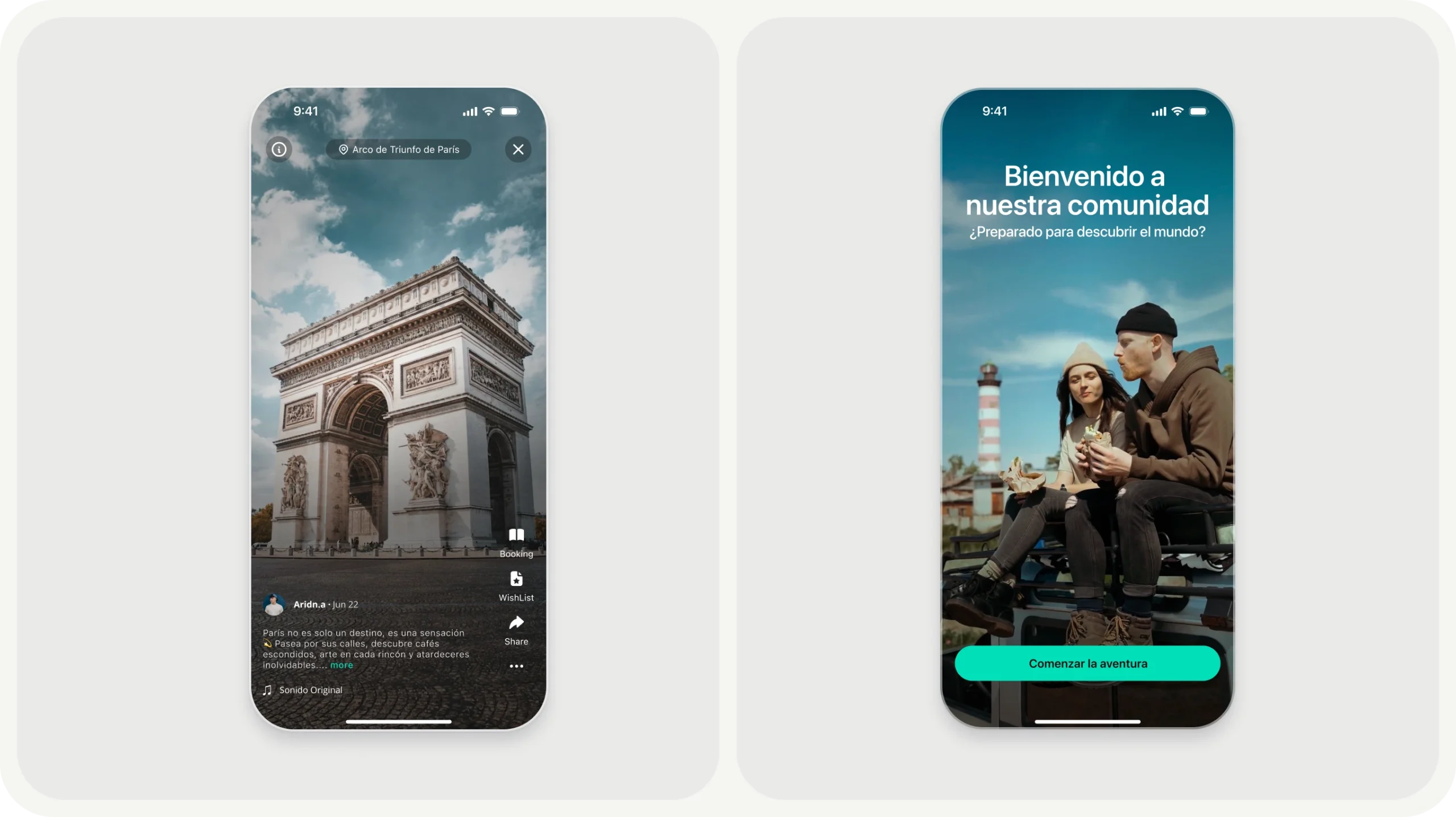 Interfaz de vídeo vertical e inmersiva para Beder, diseñada por Tantumtech para maximizar el engagement.